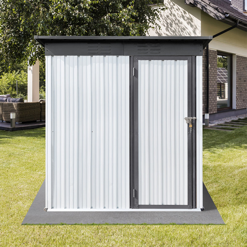 iYofe 5' x 3' Outdoor Metal Storage Shed, Sheds&Outdoor Storage